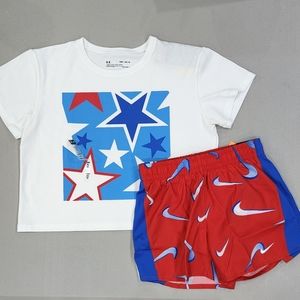 🆕️ Under Armour Tee & Nike Shorts